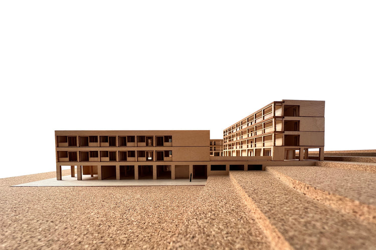 Masterthesis „Hochwaldhotel“ im Maßstab 1:200.